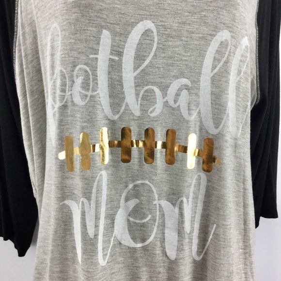 MOA MOA Long Sleeve Football Mom Tee - Picture 2 of 6
